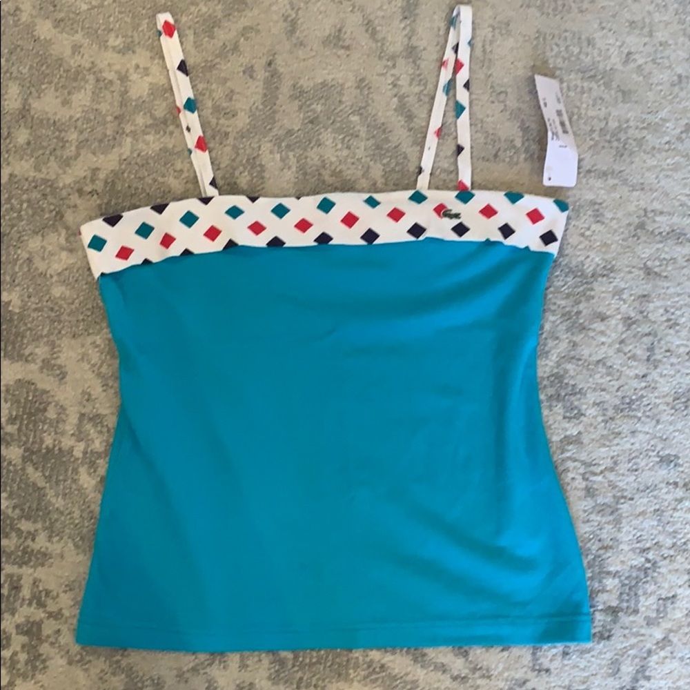 Lacoste Sexy Fold-Over Tennis Tank